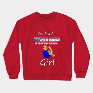 Trump Girl Crewneck Sweatshirt